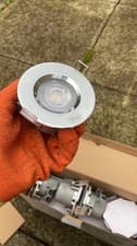Image of Luceco EFTD2W/6-02 Matt White Non-adjustable LED Downlight 6W IP65 Warm White -
