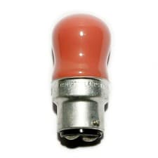 Image of 15watt Coloured Pygmy Sign Lamps BC Bayonet cap Light Bulb lamps