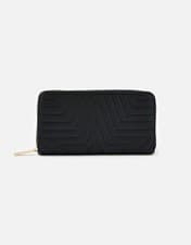 Image of New With Tags Accessorize Black Zip Around Purse Wallet