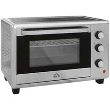 Image of HOMCOM 30L Mini Electric Oven with Adjustable Temperature 60 Min Time 1600W