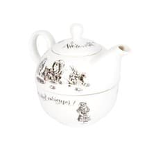 Image of Victoria & Albert Alice in Wonderland 'Tea for One' Teapot