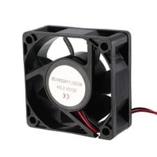 Image of 60mm x 60mm x 25mm Cooling Fan Long Life Dual Ball Bearings PC Case Fan