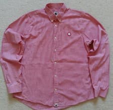 Image of Pretty Green Micro Gingham Pattern Shirt Size M (NWOT) See Description Please 
