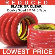 Image of 3M™ VHB™ DOUBLE SIDED TAPE HEAVY DUTY ADHESIVE STRONG STICKY MOUNTING ROLL