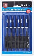 Image of 6pc Mini File Set with Pouch - Precision Files for Fine Detail Modelling
