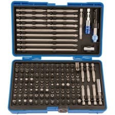 Image of Draper 82398 127 Piece Tamperproof Security Screwdriver Bit Holder Set & Case