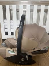 Image of CYBEX Cloud T I-Size Plus Car Seat - Cozy Beige
