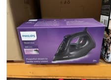 Image of Philips Series 3000 Steam Iron 2600W 200g Boost Vertical Steam - Grey/Black