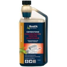 Image of Cementone Mortar Plasticiser Concentrate 1L Reduces Water Frost Resistant Mix