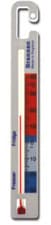 Image of Brannan Fridge Freezer Vertical Hanging Food Kitchen Thermometer - White