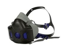 Image of 3M Hf-802 Secure Click Half Mask Medium Black Size MEDIUM