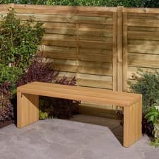 Image of Rowlinson Kyoto 3 Seat Hardwood Bench