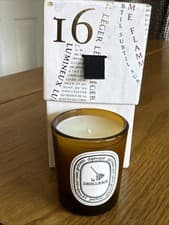 Image of Diptyque La Droguerie Odor-Removing Scented Candle, basil, mint tomato leaf £120