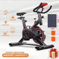 Image of  Exercise Bike Indoor Cycling Smart Cardio Cycle Spinning Bike Training Fitness