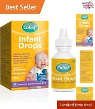 Image of Lactase Enzyme Drops | Infant Colic Relief - Reduces Crying & Bloating, 15ml