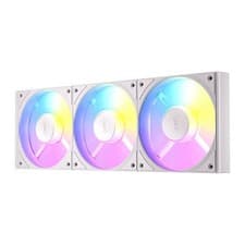 Image of 120mm Antec Connect C120 ARGB PWM Fan 3PK, White, 9 Blade, 800-1500rpm, 65.08CFM