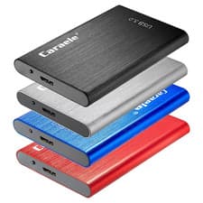 Image of External Hard Drive SSD Disk Memory Storage 1TB, 2TB, 4TB High-Speed Storage