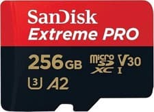 Image of SanDisk 256GB Extreme PRO microSD UHS-I Card • SanDisk 256GB Extreme PRO microS