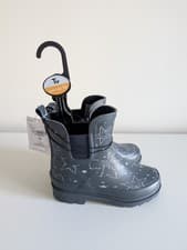 Image of TU Kids Girls Navy Wellies Size 10 NEW