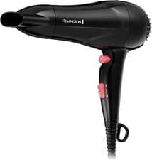 Image of Remington D2000 1900W Ionic Ceramic Hair Dryer Fast Dry Black Pink Lightweight