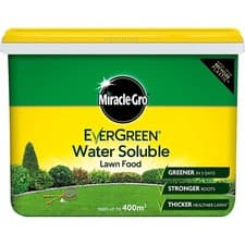 Image of Miracle Gro EverGreen Water Soluble Lawn Food Stronger Thick Grass Feed 2kg