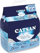 Image of Catsan Hygiene Non-Clumping Cat Litter 100 Percent Natural Absorbent 10 Litre