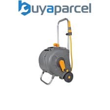 Image of Hozelock 2416R0000 2416 Freestanding Compact Hose Reel + 30m of 12.5mm Hose HOZ2