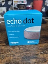 Image of Amazon Echo Dot 3rd Generation Smart Speaker with Alexa Plum New & Sealed