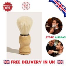 Image of Soft Shaving Brush Dense Bristles Good Water Absorption Professional Hair