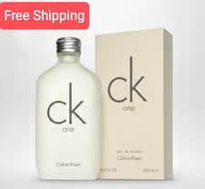 Image of Calvin Klein CK One 200ml Eau De Toilette EDT Unisex Spray Genuine New & Sealed