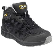 Image of Jcb Workwear Hydradig Mid Cut Boots Black Size 7