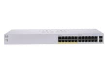 Image of Cisco Business CBS110-24PP-D Unmanaged Switch | 24 Port GE | Partial PoE | 2x1G