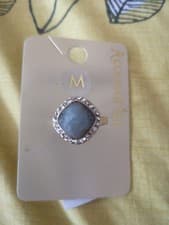 Image of BNWT Accessorize Diamonte Ring. Medium
