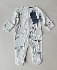 Image of Joules Baby Cream Farm  Babygrow In Various Sizes*BNWT*