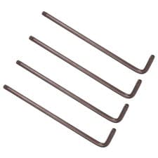 Image of 4pcs Tamper Proof Torx Key T40 L-Shape Star Wrench for Auto Maintenance