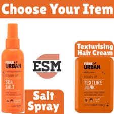Image of Fudge Urban Sea Salt Spray Texturising & Volumising with Flexible Hold Unisex UK