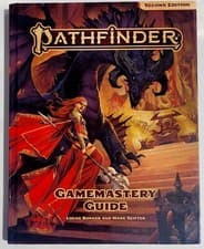 Image of Pathfinder - Gamemastery Guide. 2nd Edition Core Rule Book. Hard Back. NM.