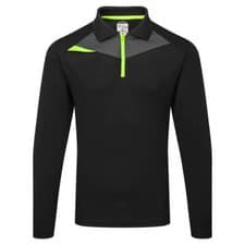Image of Portwest DX4 Polo Shirt L/S Slim fit Wicking cooling and drying Safety Work Top