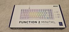 Image of NZXT Function 2 MiniTKL RGB Gaming Keyboard White - NZXT Swift Linear Switch