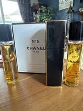 Image of CHANEL No 5 Eau de Parfum Refill With 2x 20ml Bottles