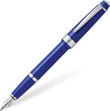 Image of Cross Bailey Light Fountain Pen Medium Nib 0.7mm Gift Box Smooth Writing BLUE