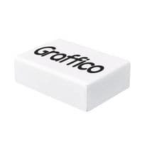 Image of Graffico Plastic Eraser White (45 Pack) EN05992