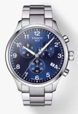 Image of Tissot Chrono XL Classic Swiss Quartz Blue Dial 45mm T1166171104701