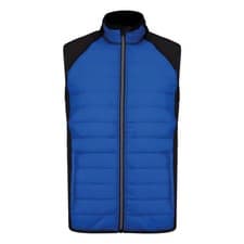 Image of Proact Mens Dual Fabric Padded Sports Body Warmer PC7379