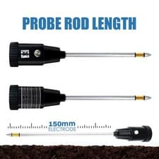 Image of High Accurancy Soil Moisture Meter Soil PH Tester Portable Garden Agricultural