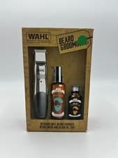 Image of Wahl Beard Grooming Set Rechargeable Beard Trimmer, Beard Wash & Oil 9916-803
