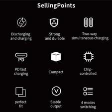 Image of For DJI Air 3/Air 3S Drone Battery Charger 2-Way USB/Type-C Fast Charging Hub