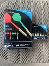 Image of Narwhal Darts Soft Tip 6 Pack 15g Electronic Dartboards & 50 Replacement Tips
