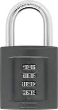 Image of ABUS 4-Code 50mm Combination Die-Cast Security Padlock For Gates, Sheds, 158/50