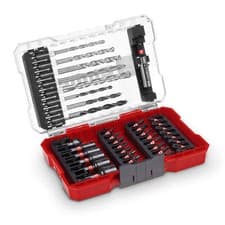 Image of Einhell 39 Piece Hex Shank Screwdriver and Assorted Drill Bit Set in M Case